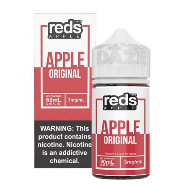 Reds Apple Original eJuice 60ML 7 DAZE Vape Juice eLiquid